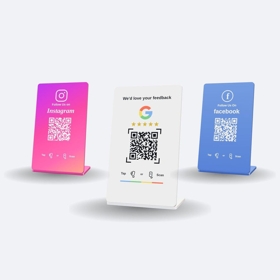 Balie compleet — Google, Instagram en Facebook - TapKaarten
