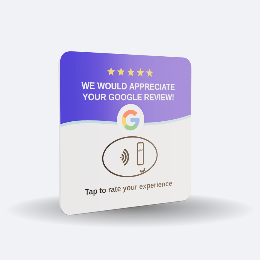 TapKaarten Google Review-sticker - TapKaarten
