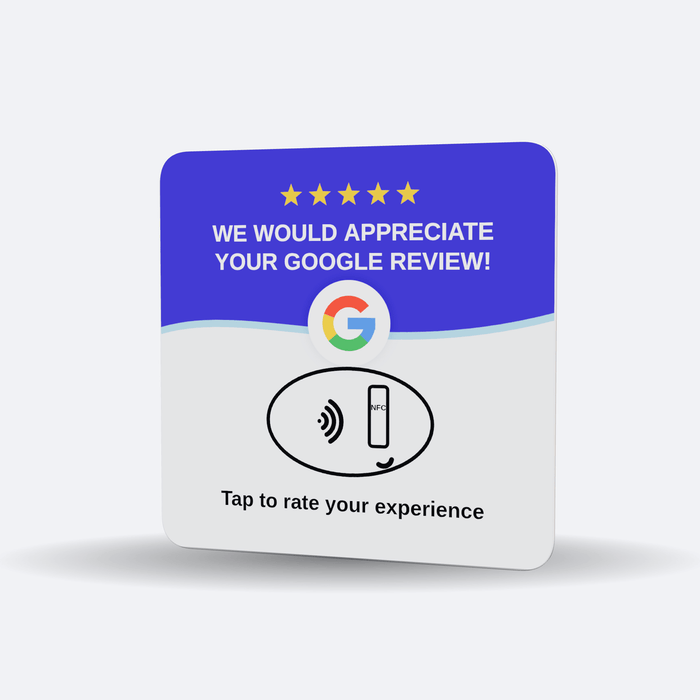 TapKaarten Google Review-sticker - TapKaarten